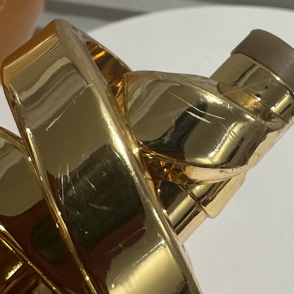 🌹KEEYAHRI🌸 Sarah Nappa Leather Sandals Size: 36 - Picture 8 of 16